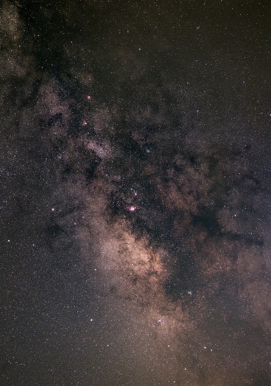 Milky Way Galaxy Night Sky Astrophotography