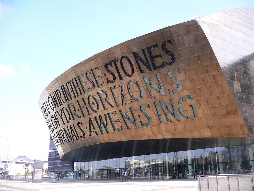 Cardiff Bay Millennium Centre Modern Architecture