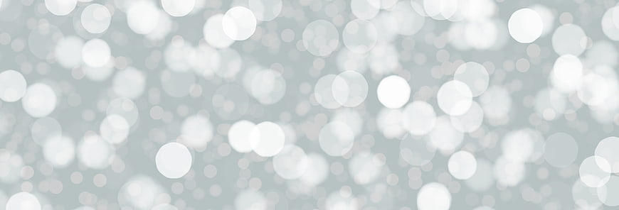 Abstract Silver Bokeh Background with Soft Light Circles