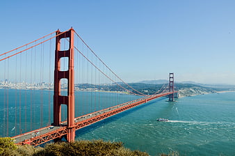 Golden Gate Bridge San Francisco Bay View