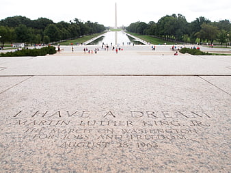 I Have A Dream Inscription At The Lincoln Memorial In Washington DC
