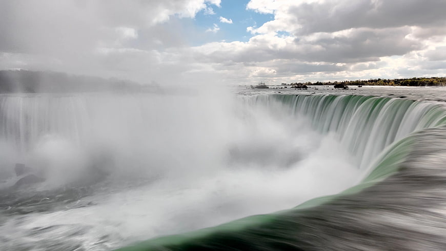Majestic Niagara Falls Waterfall Landscape