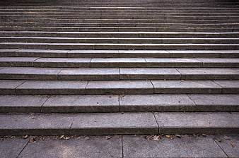 Wide Concrete Staircase Steps Ascending Upwards