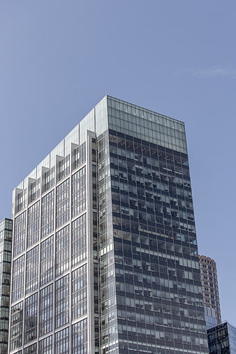 Modern Glass Office Building Exterior