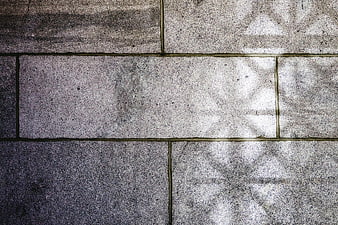Textured Concrete Blocks with Dappled Shadows
