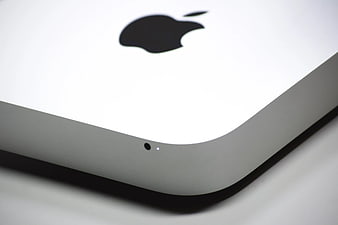 Close-up of Apple Mac Mini Corner