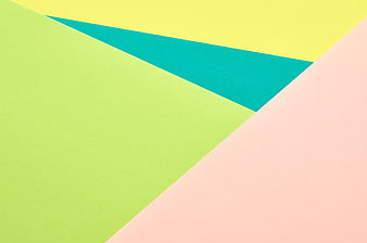 Colorful Geometric Paper Background with Abstract Shapes