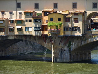 Ponte Vecchio Florence Italy Bridge Architecture