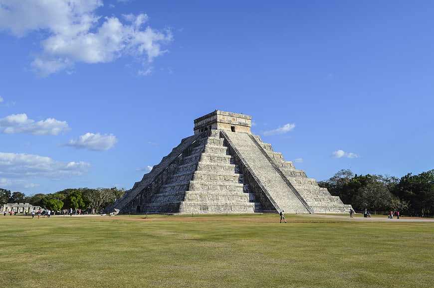 Chichen Itza Pyramid in Yucatan, Mexico
