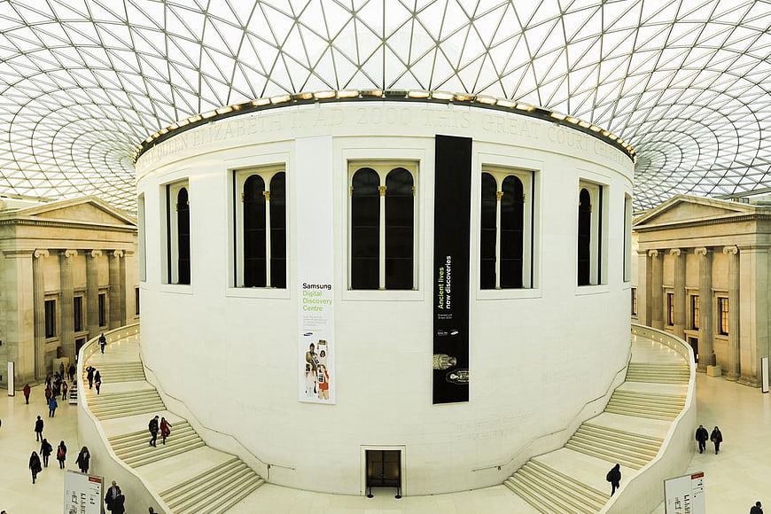 British Museum Great Court Interior Architecture