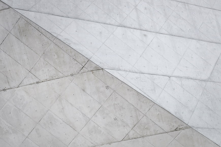 Abstract Geometric Concrete Wall Texture with Diagonal Lines
