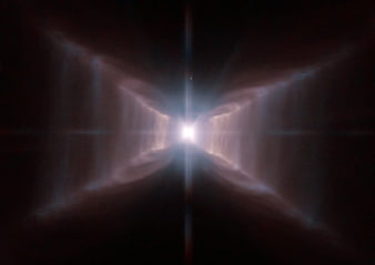 Red Rectangle Nebula in Monoceros Constellation
