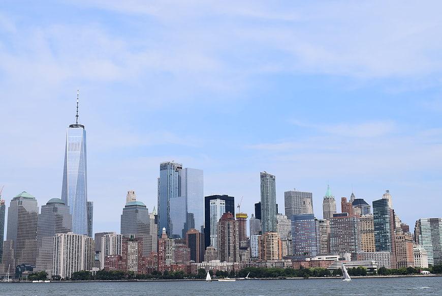 New York City Skyline with One World Trade Center