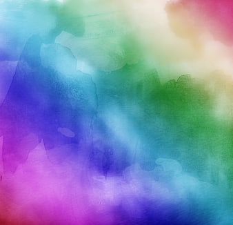 Abstract Watercolor Background with Vibrant Rainbow Colors
