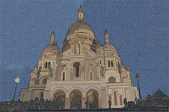 Sacré-Cœur Basilica Mosaic Artwork in Paris