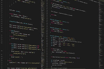 Computer Screen Displaying PHP and JavaScript Programming Code
