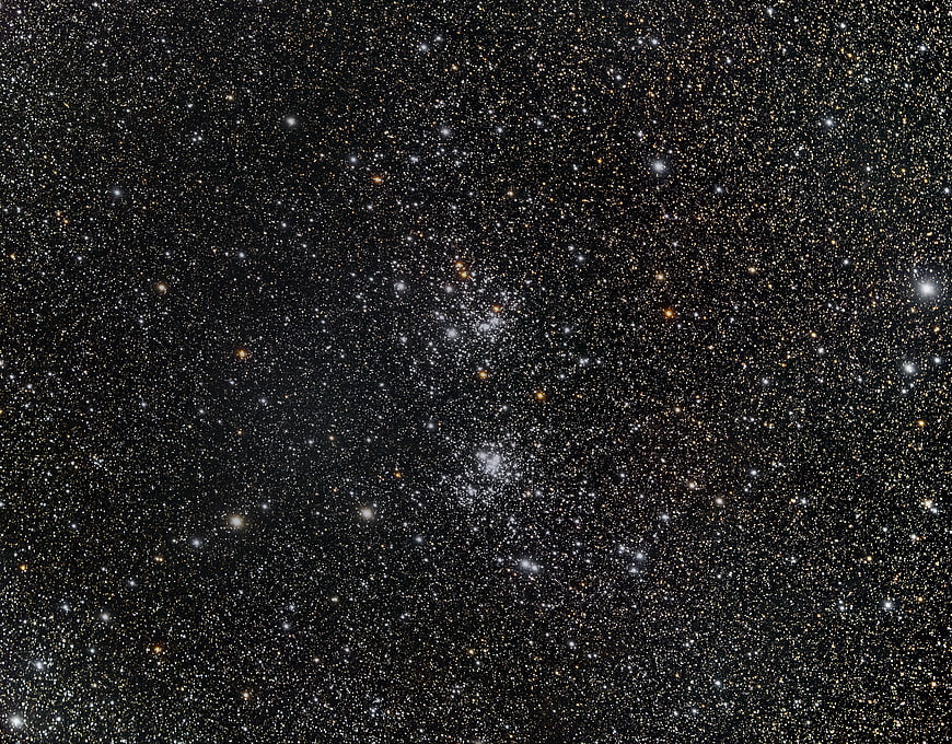 Deep Space Star Cluster Astrophotography Background