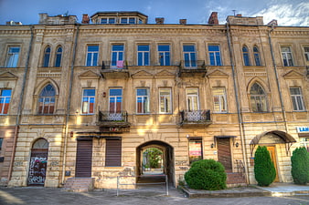 Old European Architecture in Vilnius Lithuania