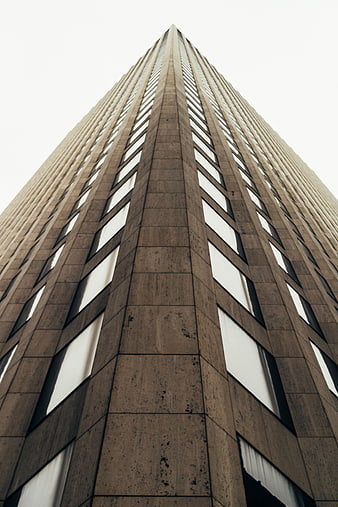 Low angle view of modern skyscraper architecture