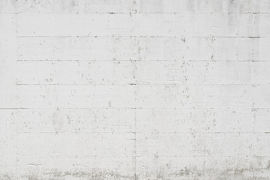 White Painted Concrete Wall Texture Background