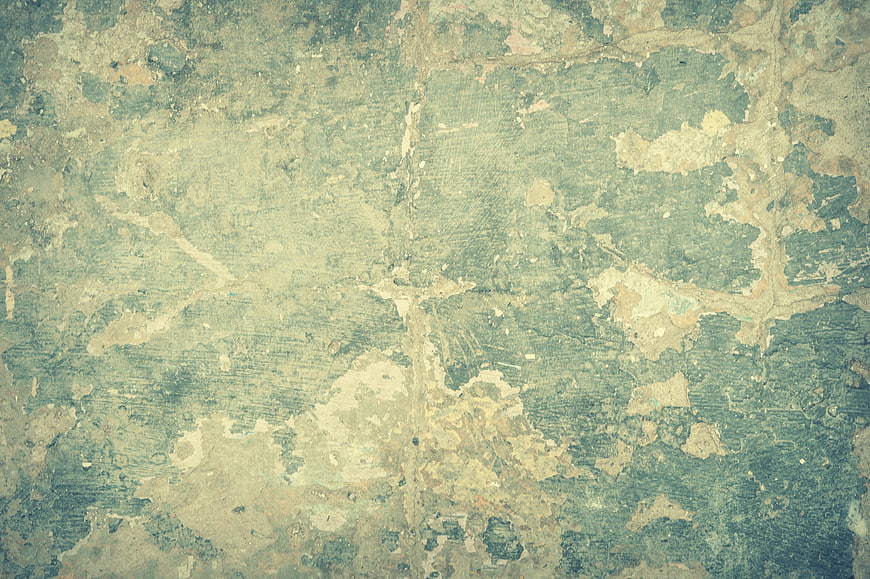 Vintage Green Grunge Concrete Texture Background
