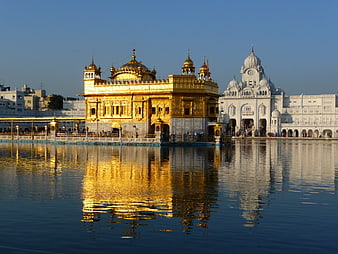 Golden Temple Amritsar Reflection in Holy Water