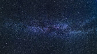 Milky Way Galaxy Starry Night Sky Background
