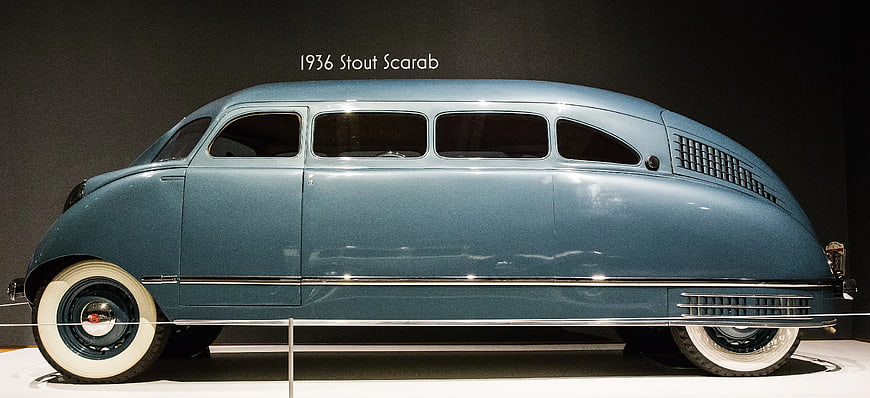 1936 Stout Scarab Vintage Car Museum Display