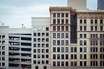 Urban Architecture Facades and Parking Garage Structure