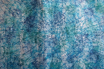 Abstract Blue and Green Tie-Dye Paper Texture Background
