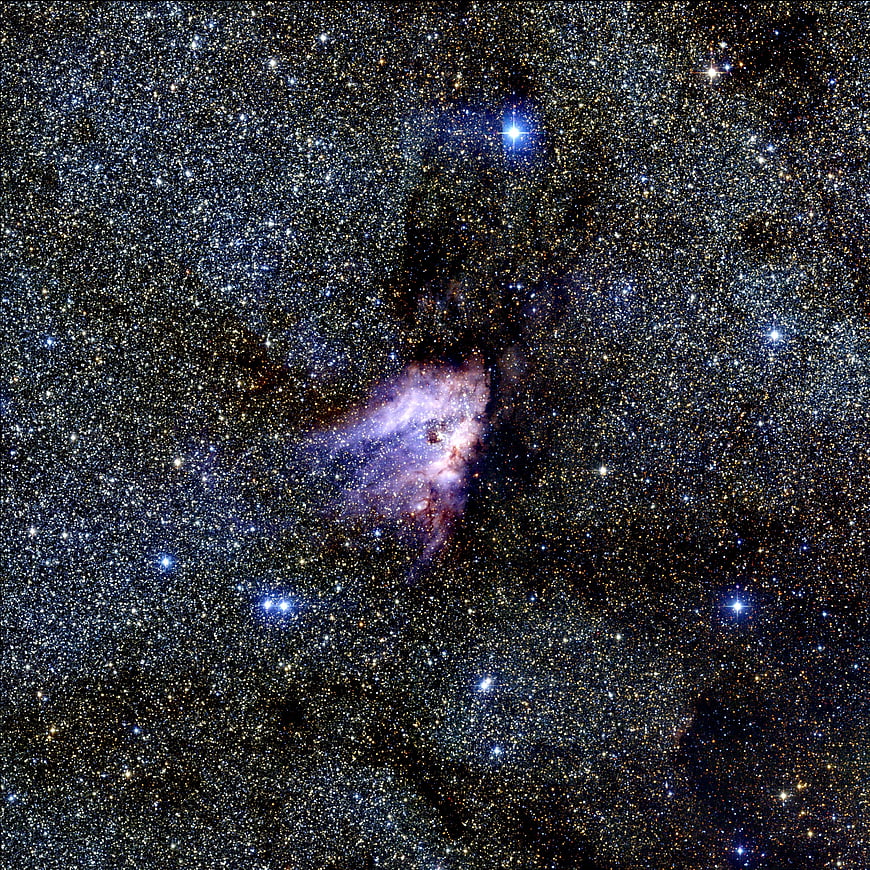 Messier 17 Omega Nebula Star Cluster Deep Space Astronomy