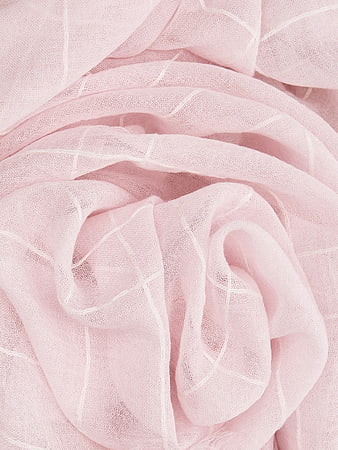 Soft Pink Textured Fabric Close-Up Background