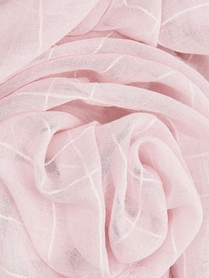 Soft Pink Textured Fabric Close-Up Background