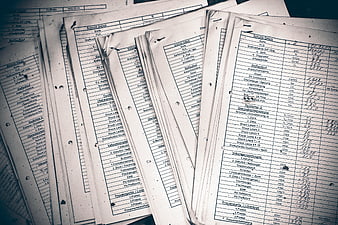 Weathered Industrial Forms And Technical Documents In Abandoned Office