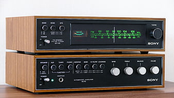 Vintage Sony ST-70 Tuner and TA-70 Amplifier Stack