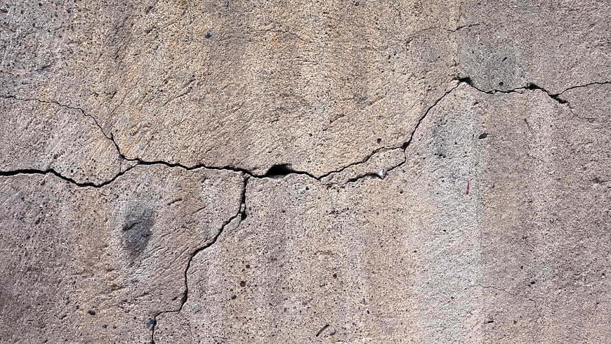 Cracked Concrete Wall Texture Background