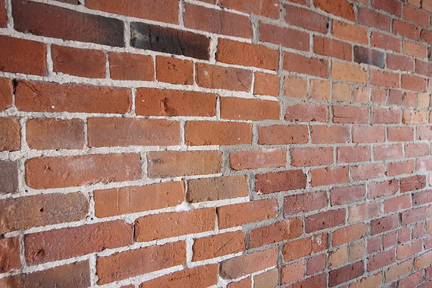 Red Brick Wall Texture Background