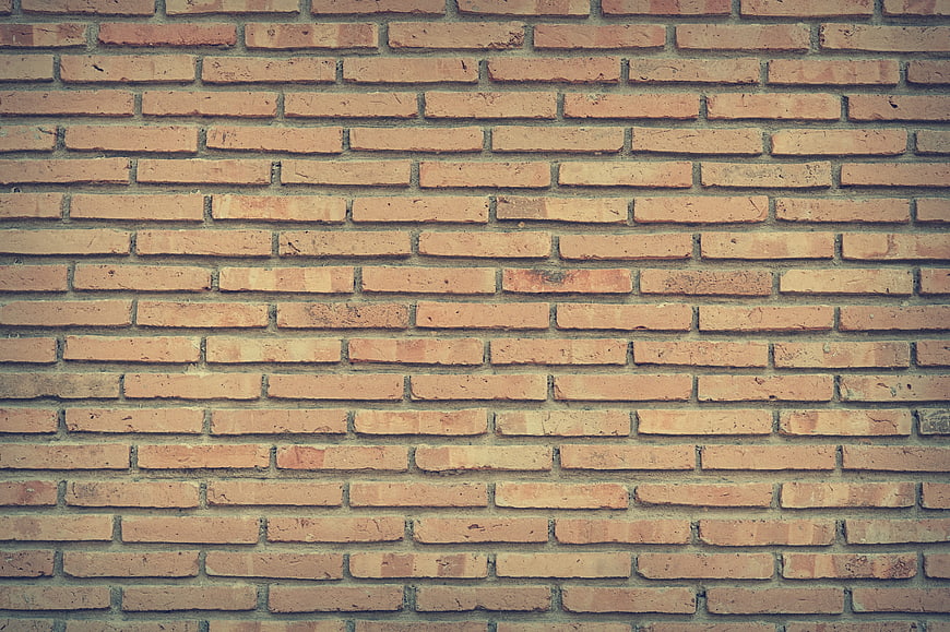 Vintage Red Brick Wall Texture Background