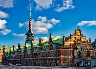 Copenhagen Stock Exchange Building Historic Architecture