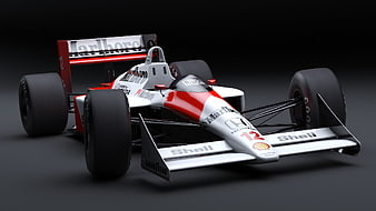 McLaren MP4/24 Formula 1 Car 3D Render