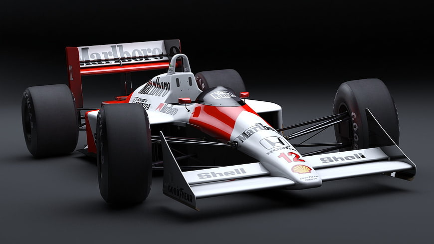 McLaren MP4/24 Formula 1 Car 3D Render