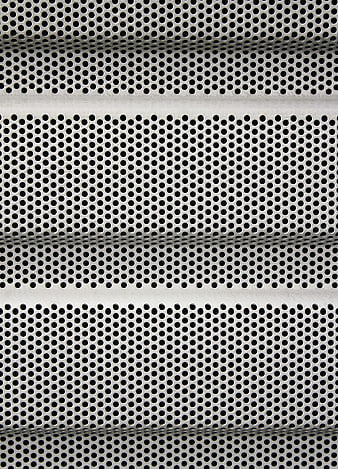 Perforated Metal Sheet Texture Background