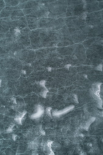 Abstract Blue Cracked Ice Texture Background