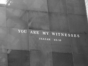 Inscribed Bible Verse on Gray Stone Wall