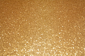 Gold Glitter Background with Bokeh Effect