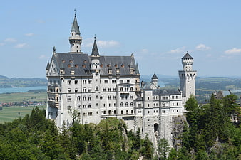 Neuschwanstein Castle in Bavaria, Germany