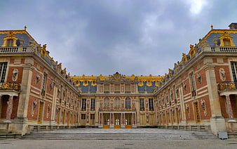 Grand Palace Architecture with Gold Ornamentation