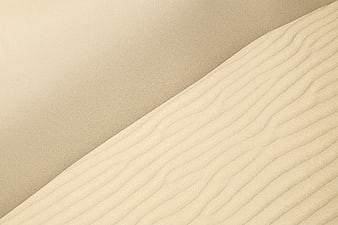 Minimalist Sand Dune Texture with Ripples and Copyspace