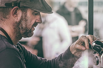 Barista Making Espresso Coffee