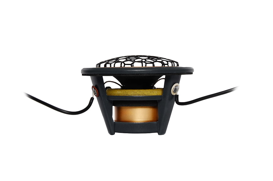 Full-Range Speaker Driver with Exposed Voice Coil and Magnet